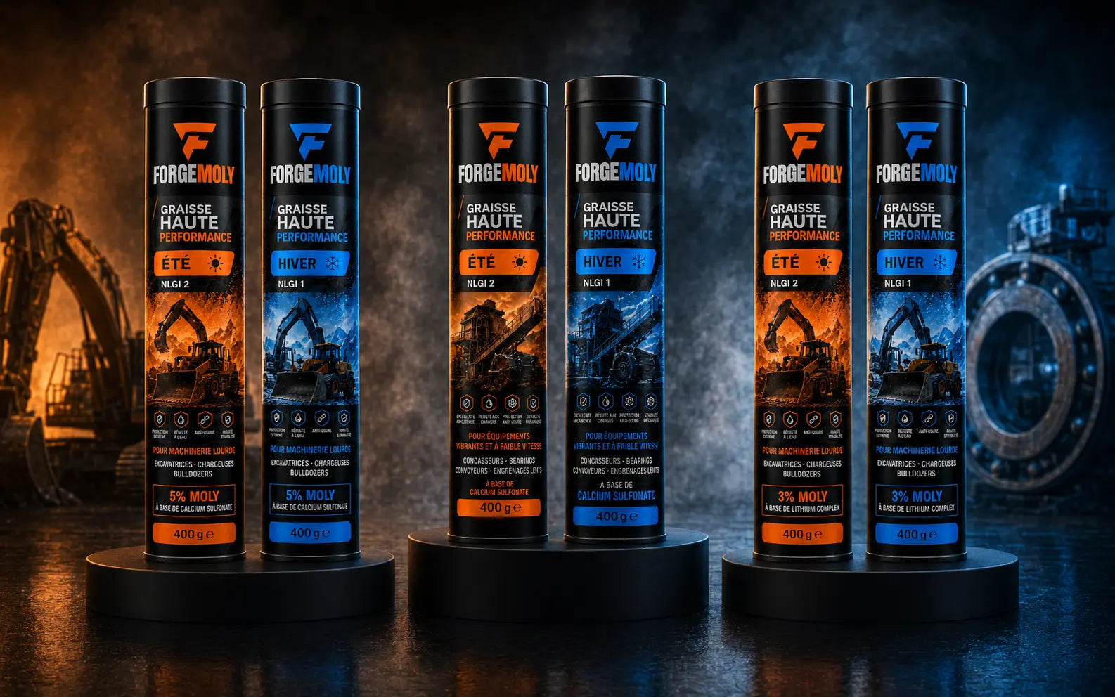 Gamme complète ForgeMoly