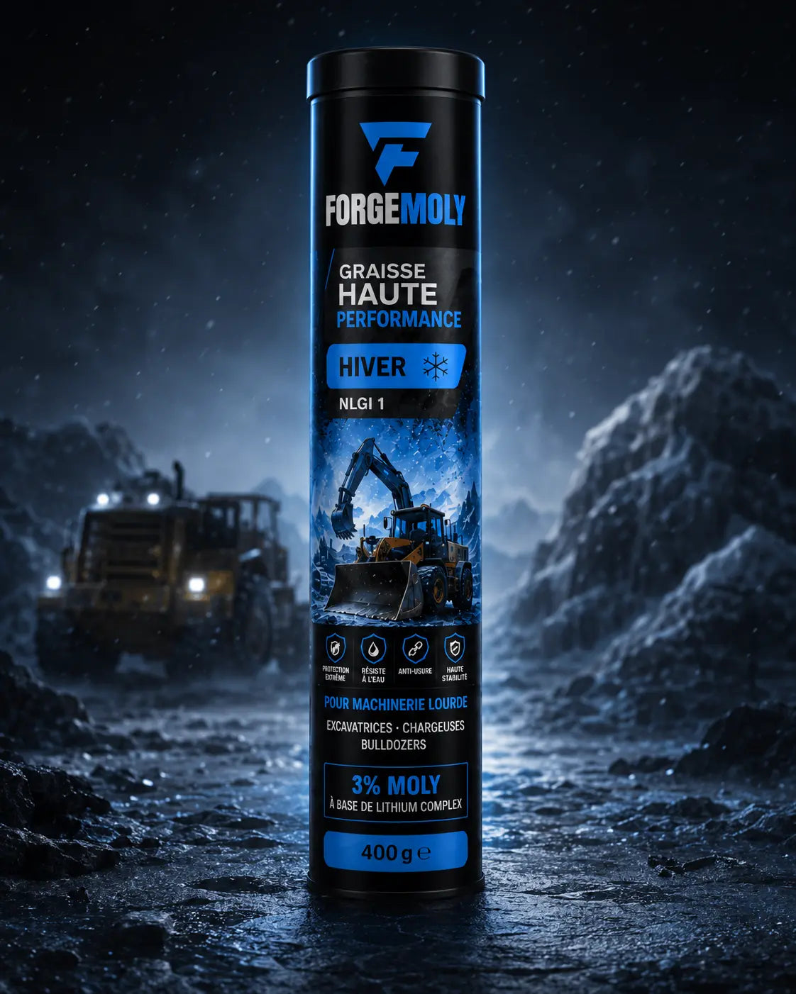 Universelle 3 % Moly Hiver NLGI 1